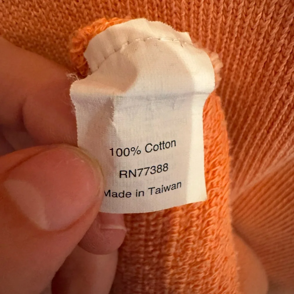 J. Crew Women's Coral Crew Neck Sweater